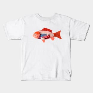 Anatomy of Nishiki-Koi Fish #1 Kids T-Shirt